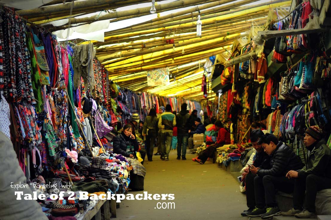 Places to shop at Darjeeling