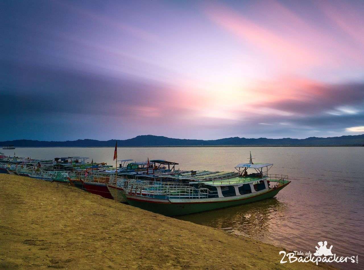 River Cruise at Bagan Myanmar