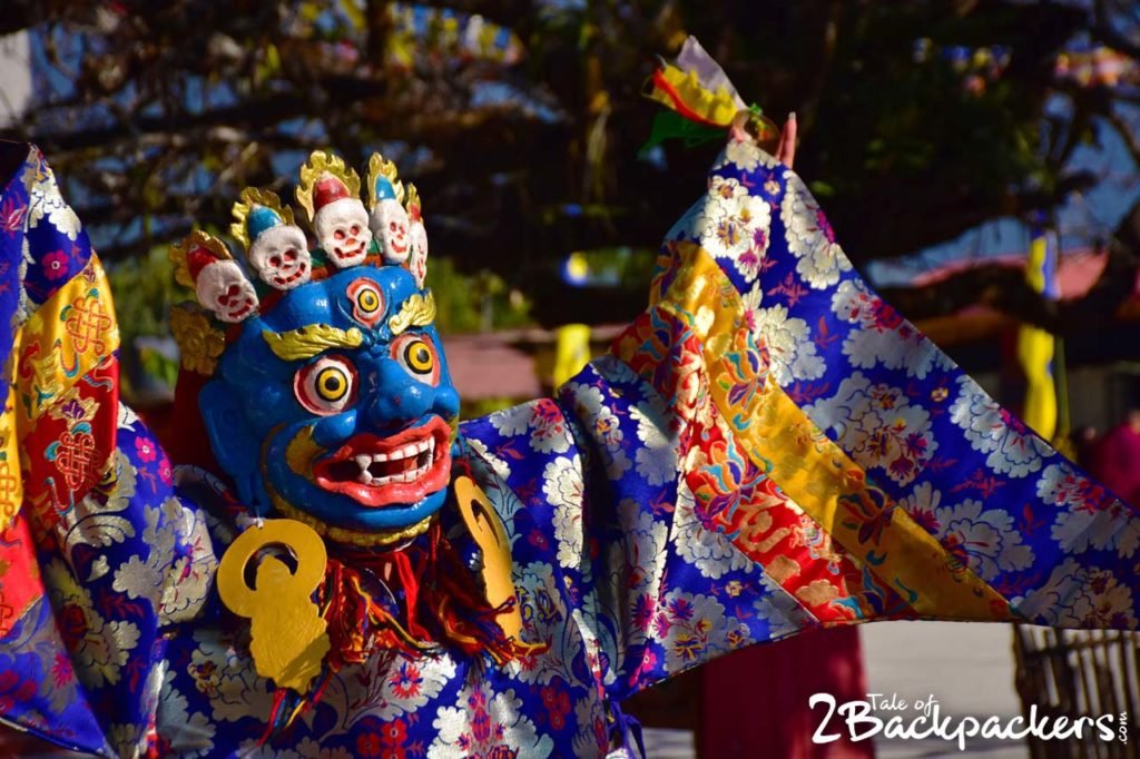 Kagyed Dance (Chham) - Masked Dance of Sikkim | Tale of 2 Backpackers