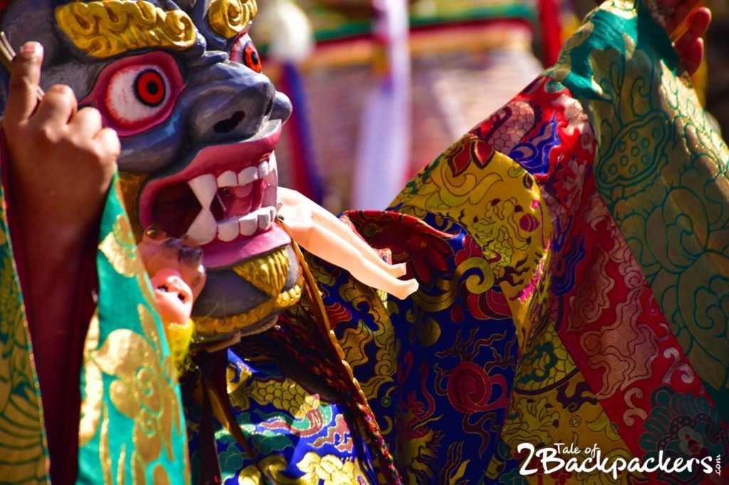 Kagyed Dance (Chham) - Masked Dance of Sikkim | Tale of 2 Backpackers