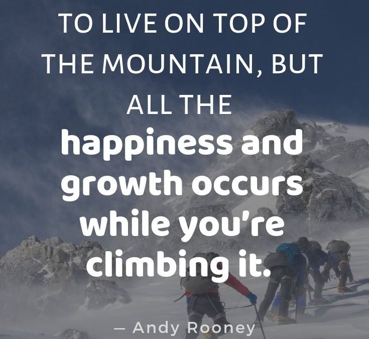 climbing quote | Tale of 2 Backpackers