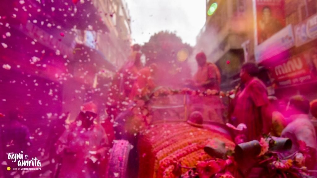 A riot of colours at Rolls Royce Holi in Kolkata - Burrabazar is looking like Vrindavan