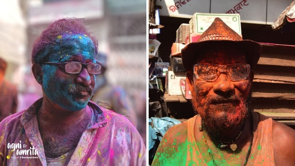 Faces of Holi