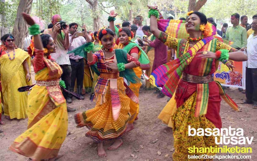 Basanta Utsav Celebration in Shantiniketan