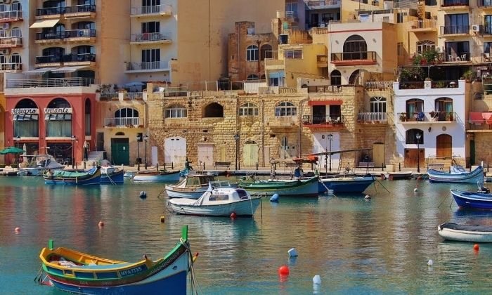 Boats in Malta