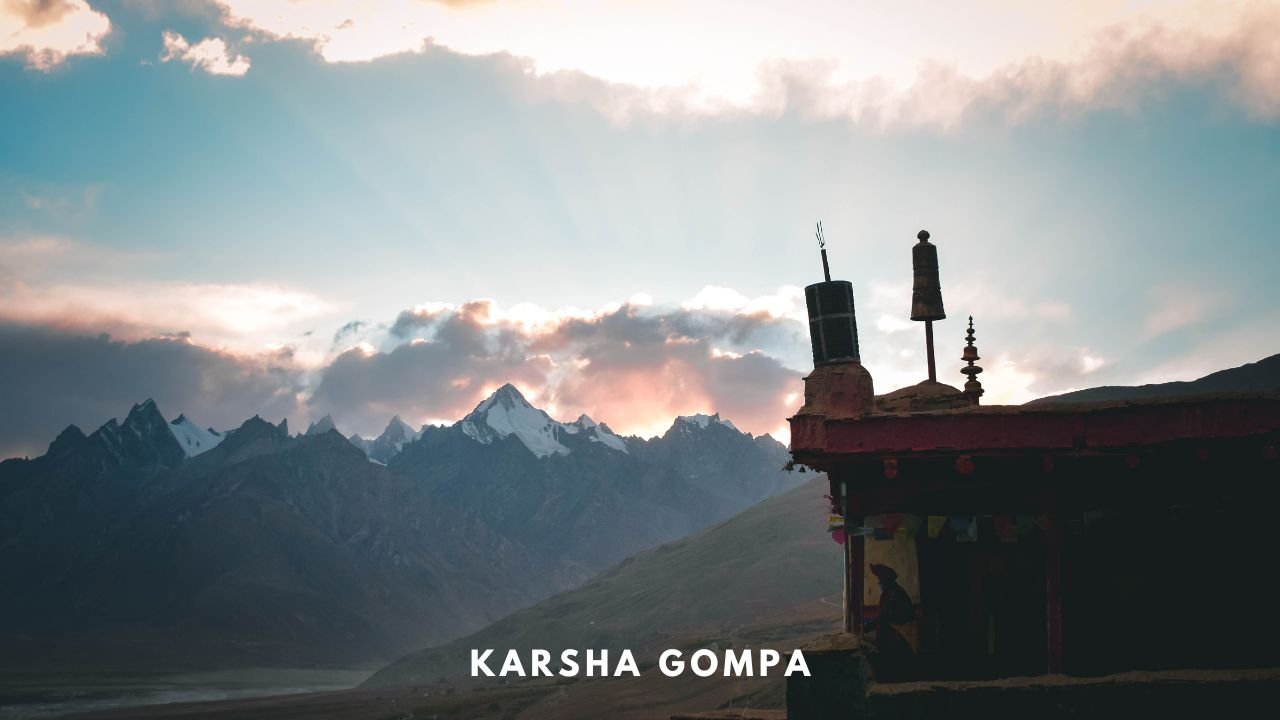 Karsha Monastery - largest monastery in Zanskar