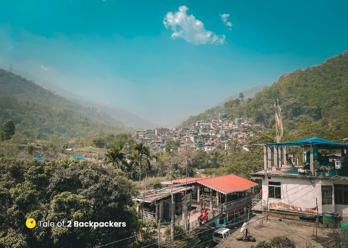 Bijanbari Town near Darjeeling