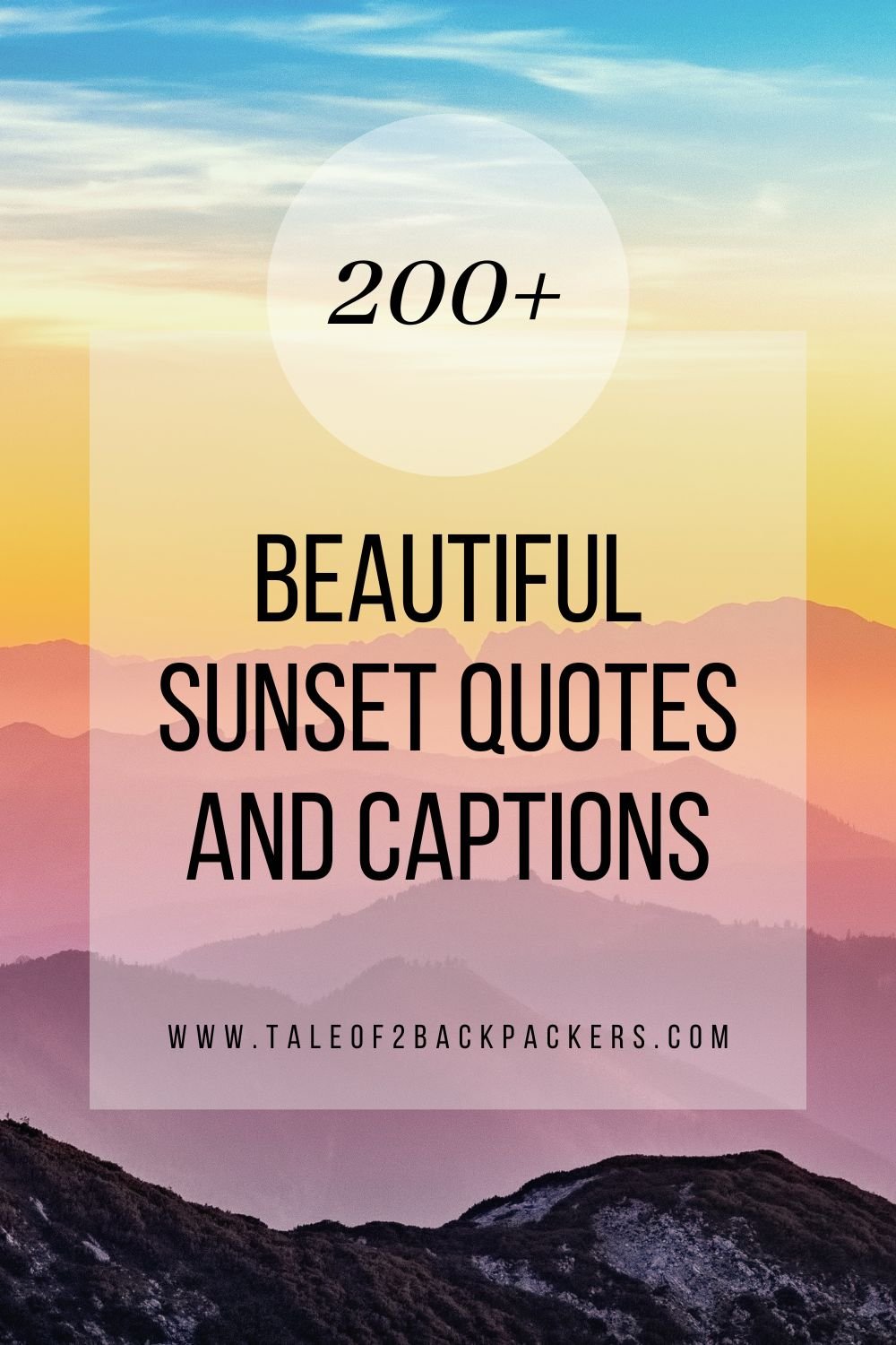 beautiful-sunset-captions-for-instagram-tale-of-2-backpackers