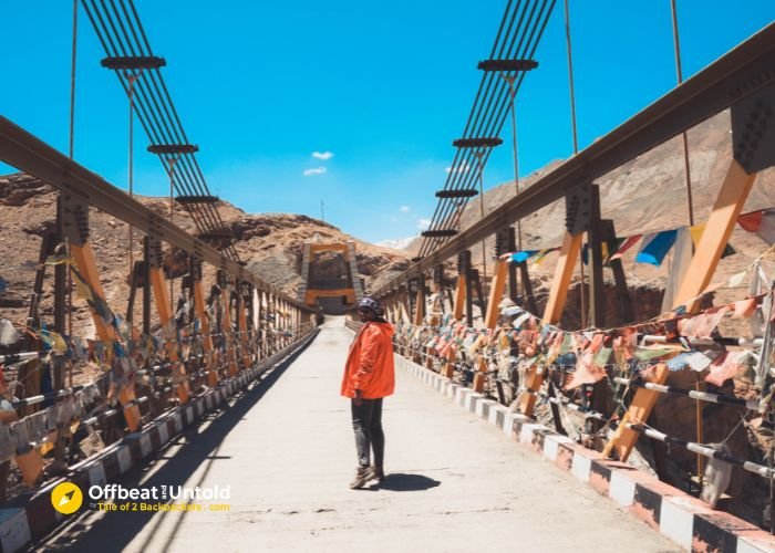 At Chicham Bridge - Spiti Valley Road trip