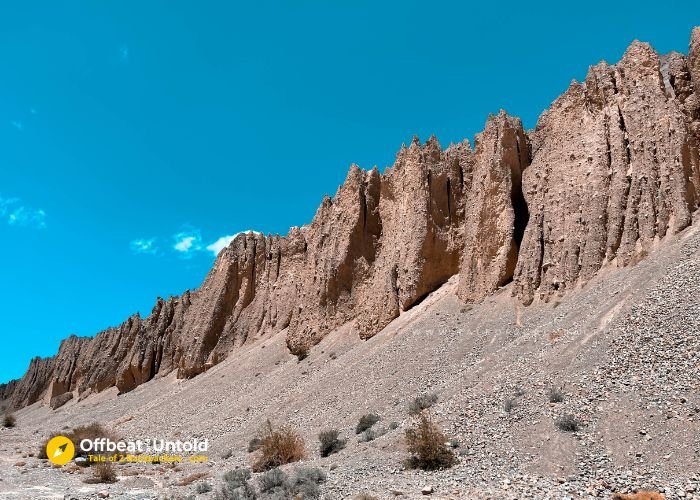 The beautiful landscape of Spiti Valley