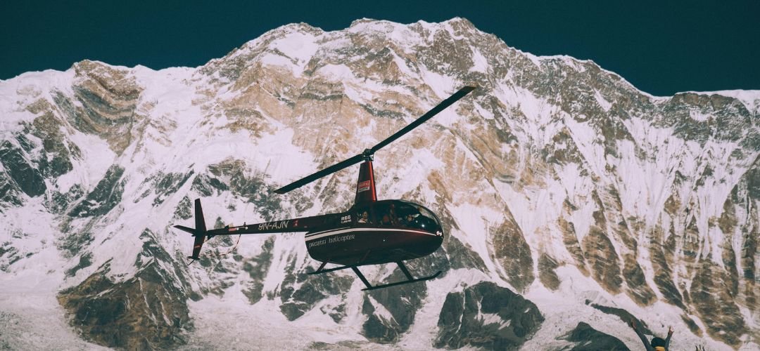 Everest base camp helicopter tour with landing: A new luxury
