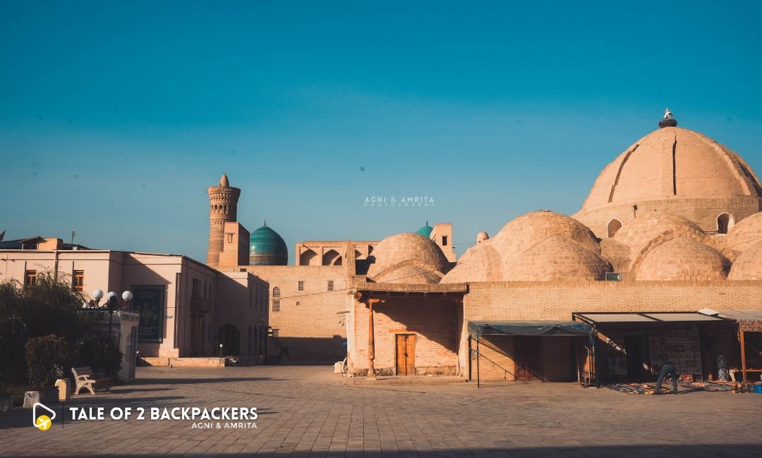 The trading domes in Bukhara