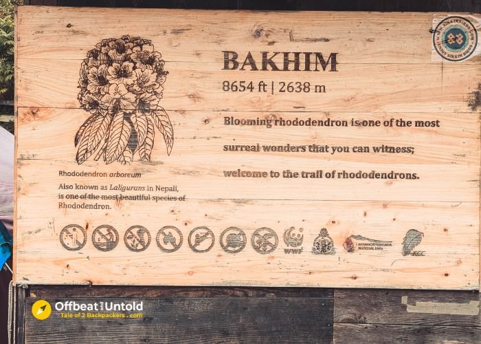 Bakhim - a stopover in Goechela Trek in SIkkim